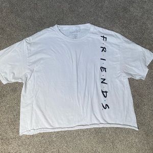 Friends the tv series crop top tshirt. Sz L